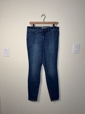 Athleta Sculptek Ultra Skinny Jeans Women's Size 10 Blue Denim Classic